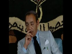 SYND 3 5 80 KING HASSAN OF MOROCCO DELIVERS PRESS CONFERENCE News Clip