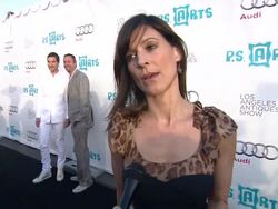 INTERVIEW: Perry Reeves on the evening, why it's important to have the arts in the public schools Stock Footage