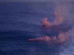 Maritime Distress Signal 1940's Stock Footage