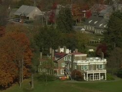 Franklin D Roosevelt National Historic Site Stock Footage