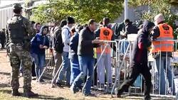 CLEAN : Slovenia NGOs provide help and food to migrants News Clip