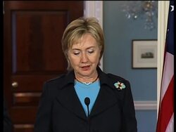 US Sec of State Clinton comment on NKorea missile, Italy quake News Clip