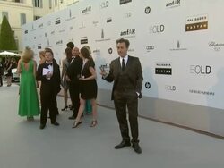 Alan Cumming at the amfAR Cinema Against AIDS Gala at Antibes . (Footage by WireImage Video/GettyImages) Stock Footage