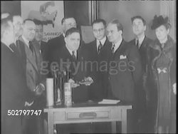 Medals Won From Axis Countries Used For American Bullets, Knitting Club News Clip