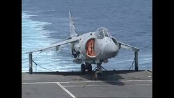 HMS Illustrious Aircraft Carrier Stockshots News Clip