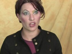 Amanda Palmer Interview (clip 15) Stock Footage