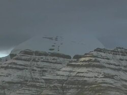 Pull back shot South Face Mount Kailash Lhasa Tibet China Stock Footage