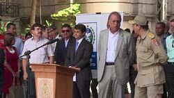 CLEAN : Rio de Janeiro firefighters drones join Zika battle News Clip