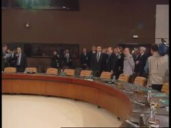 Belgium - Lebed and Solana meet for talks News Clip