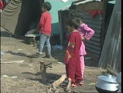 WRAP US aid ship arrives, calls for more tents to house homeless News Clip