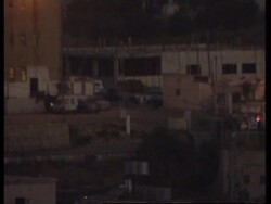 RUSHES Tanks move into Hebron and Israeli forces storm Palestinian HQ News Clip