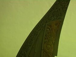 Tilt Down Shot Viking Museum Eastern Norway Oslo Norway Stock Footage