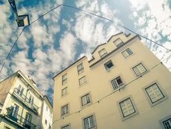 Lisbon Alfama Timelapse Stock Footage