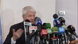 UN OBSERVERS COMMENT ON SYRIAN VIOLENCE News Clip