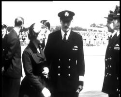 THE QUEEN OPENS GATWICK News Clip