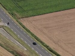 D1001 Trunk Road Stock Footage
