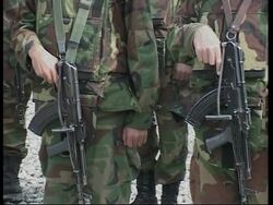 US supplies weapons to Afghan army at ceremony attended by Karzai News Clip