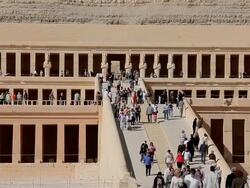 HATSHEPSUT TEMPLE Stock Footage