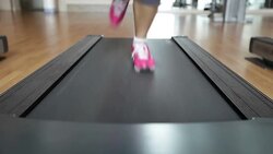 Treadmill, running Stock Footage