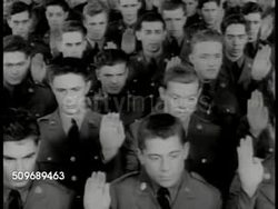US Army oath Instructional Video