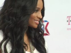 Ciara at the T-Mobile Magenta Carpet At The 2011 NBA All-Star Game at Los Angeles CA. (Footage by WireImage Video/GettyImages) Stock Footage