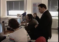 French Minister of Health visits bird flu call centre News Clip