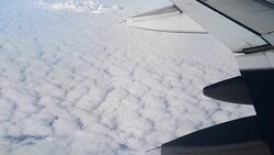 View from the airplane Stock Footage