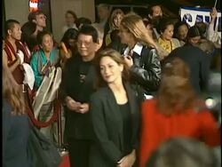 'Seven Years In Tibet' Premiere Stock Footage