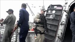 CLEAN : US Navy and Phlippines Coast Guard in joint assault exercise News Clip