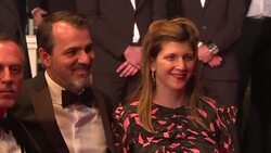 CLEAN : Cannes 2017: Jupiter's Moon production team walk red carpet News Clip