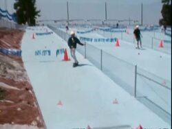 National Skateboard Championships Stock Footage