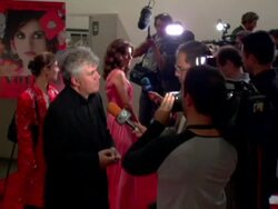 'Volver' NYFF Premiere arrivals Stock Footage