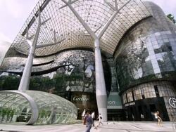ION Shopping Complex Stock Footage