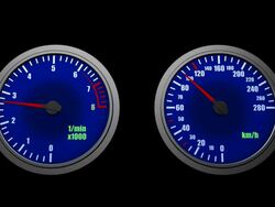 Speedometer Stock Footage