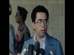 SYND 13 8 80 SPOKESMAN'S STATEMENT IN JERUSALEM ON CONFRONTATION BETWEEN BEGIN AND SHARON News Clip