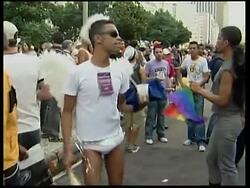 Gay Parade in Rio News Clip