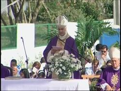 Vatican Sec of State continues visit to Cuba News Clip