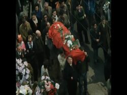 SYND 15-8-72 FUNERAL OF STUDENT KILLED BY ARMY News Clip