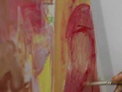 Painting Stock Footage