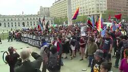 VOICED : Movilizacion reivindica resistencia Mapuche en Chile News Clip