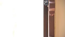 Doors were locked and open to freedom. Stock Footage