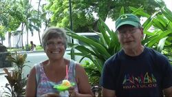 Hurricane Ana carves path south of Hawaii, producing high waves, heavy rains and strong winds News Clip