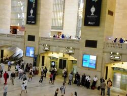 VIDEO: Grand Hall of Grand Central Terminal Stock Footage