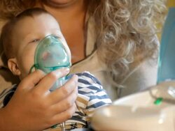 Breathing Treatment Stock Footage