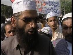 Protest + Red Cross on Kabul raids News Clip