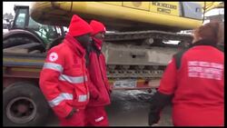 CLEAN : Migrants join avalanche rescue operation News Clip