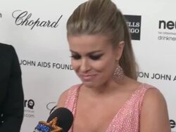 Carmen Electra at Elton John Aids Foundation Celebrates 20th Annual Academy Awards Viewing Party on 2/26/12 in Hollywood, CA. (Footage by WireImage Video/Getty Images Entertainment Video) Stock Footage