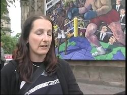 Singer Annie Lennox reads Dalai Lama statement ahead of G8; protest garden Instructional Video