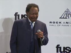 SPEECH: Lloyd Price talks about his favorite pastime.  Stock Footage