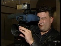 YUGOSLAVIA: US ENVOYS TO KOSOVO PRESS CONFERENCE News Clip